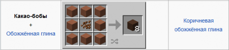 Коричневая обожженная глина