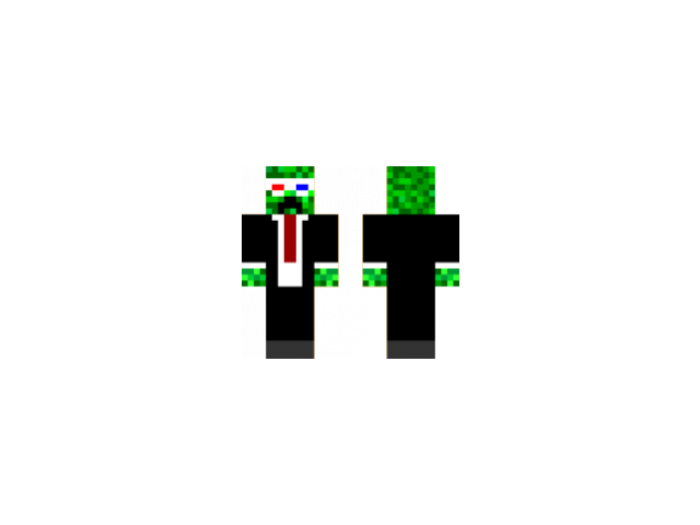 Creeper with 3D-glasses (Крипер в 3Д очках)