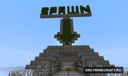 Карта Infinite Creeper Maze для Minecraft