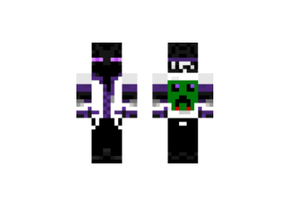 Enderman with Creeper (Эндермен с Крипером)