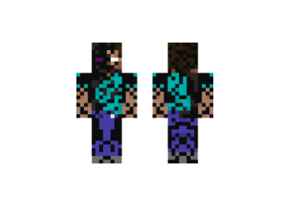 Herobrine Infected By Ender (Херобрин зараженный Эндерменом)