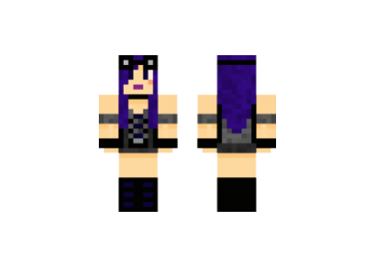 Purple Steampunk Girl (Девочка стимпанк в фиолетовом)