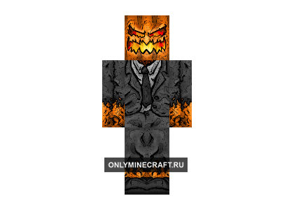 Страшная тыква в костюме (Evil suit pumpkin)