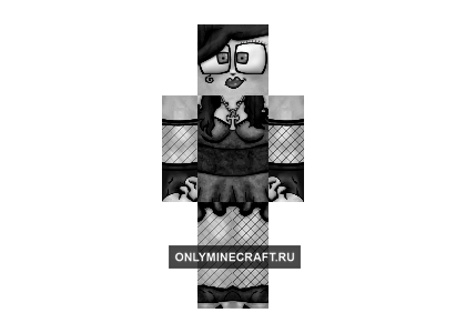 Черно-белая девушка (Black & White girl)