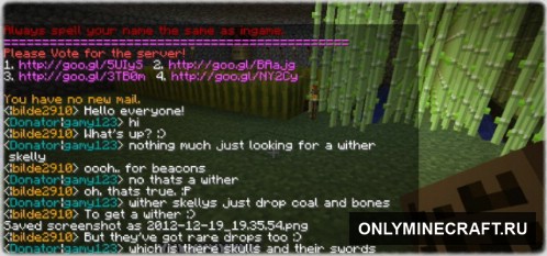 ChatLog (Сохраняй все разговоры в чате)