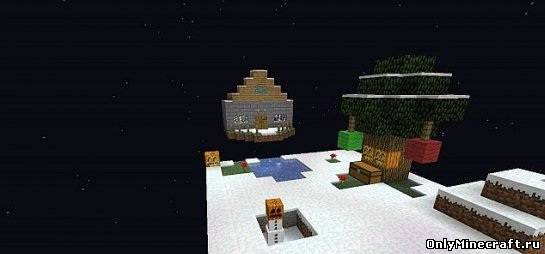 Winter in Skyblock