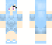 Скин blue-girl