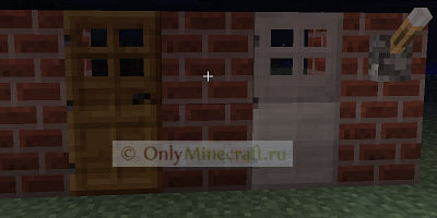 Как сделать дверь в Майнкрафте