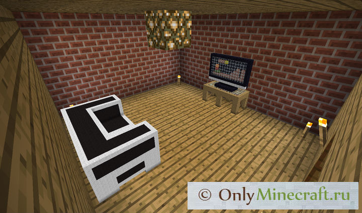 Как сделать телевизор в Майнкрафте