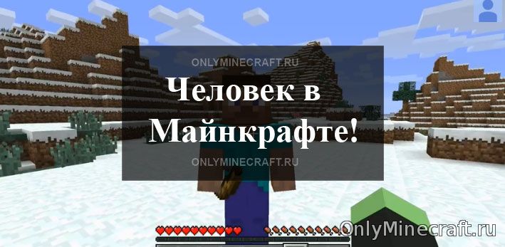Как сделать человека в Майнкрафте