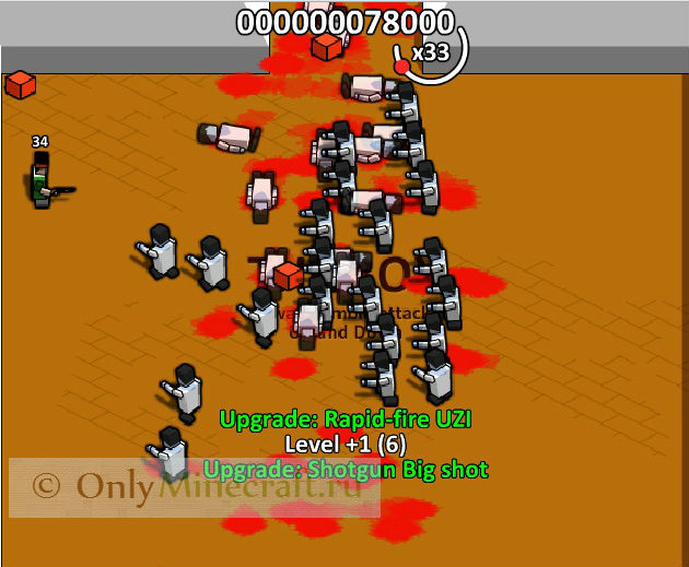 Стрелялка Майнкрафт - Стив vs Зомби