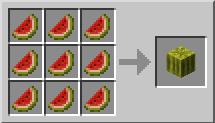 Minecraft Арбуз крафт