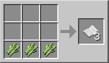 Minecraft Бумага крафт