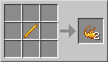 Minecraft Огненный порошок крафт