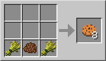 Minecraft Печенье крафт