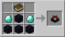 Minecraft Стол зачарования крафт